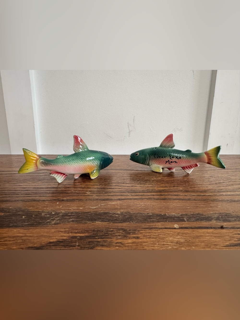 Fish Salt and Pepper Shakers